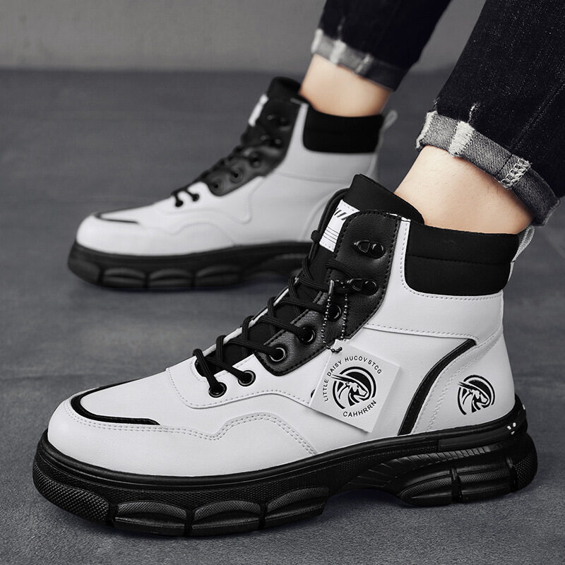 Men's Casual Trend High Top British Style Martin