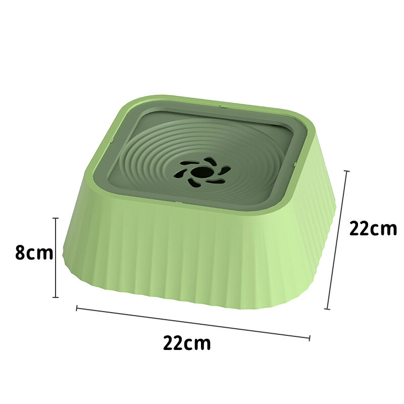 Pets Dog Cat Bowl Floating Water Drinker Not