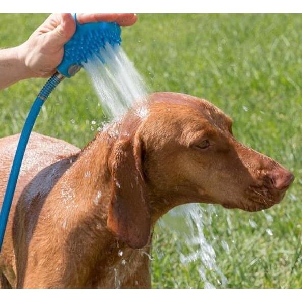 Pet Bathing Gloves Outdoor Shower Dog Bath Silicone