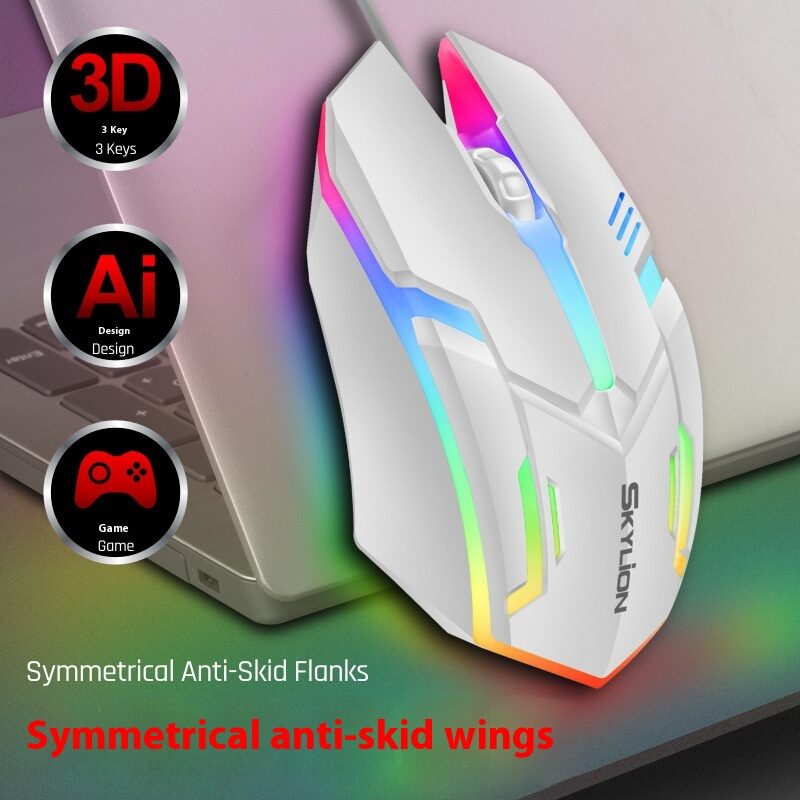 Wired Luminous Mouse Office Home Games USB Desktop