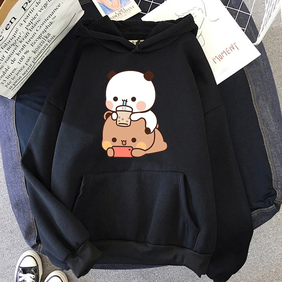 Bubu And Dudu Hoodies For Women Aesthetic Graphic