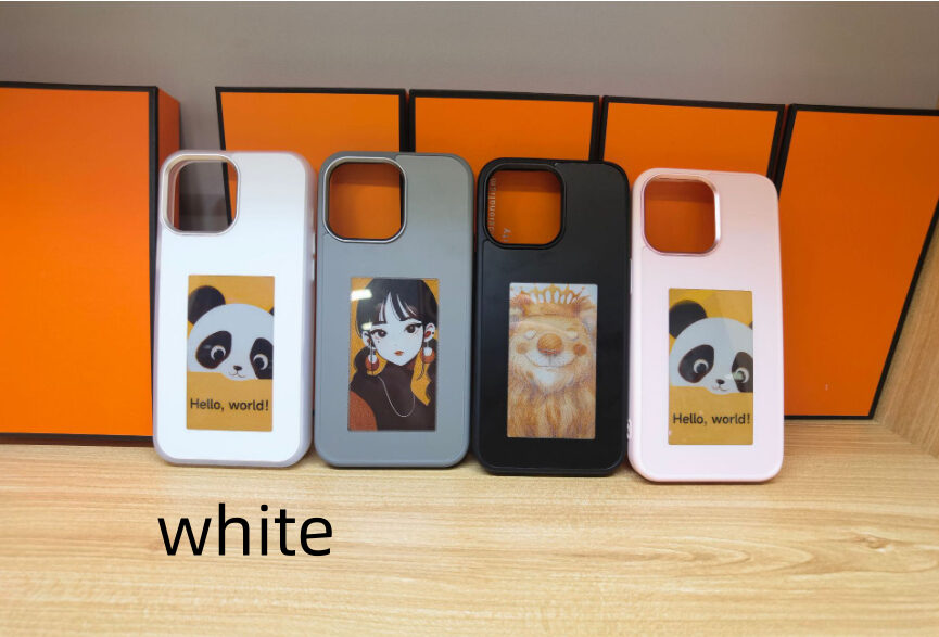 Four-color E-ink Screen Projection DIY Phone Case