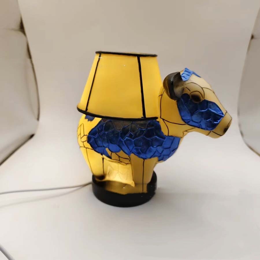 Beautiful Cow Table Lamp Bedside With USB