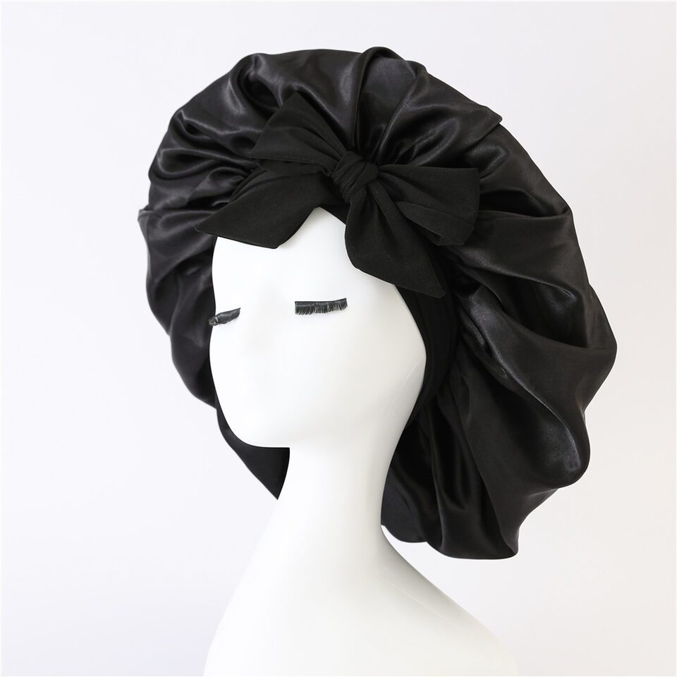Satin Ribbon Round Hat Bow Imitation Silk Beauty