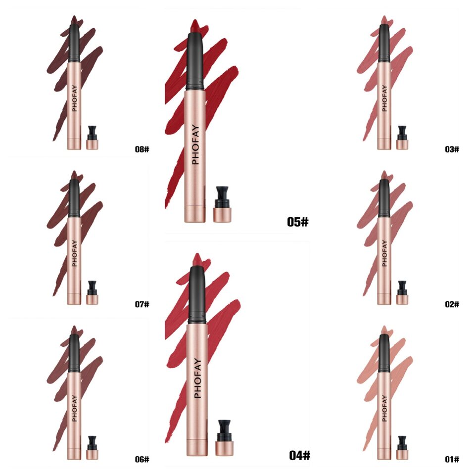 Phofay Matte Lip Liner Lipstick Pen