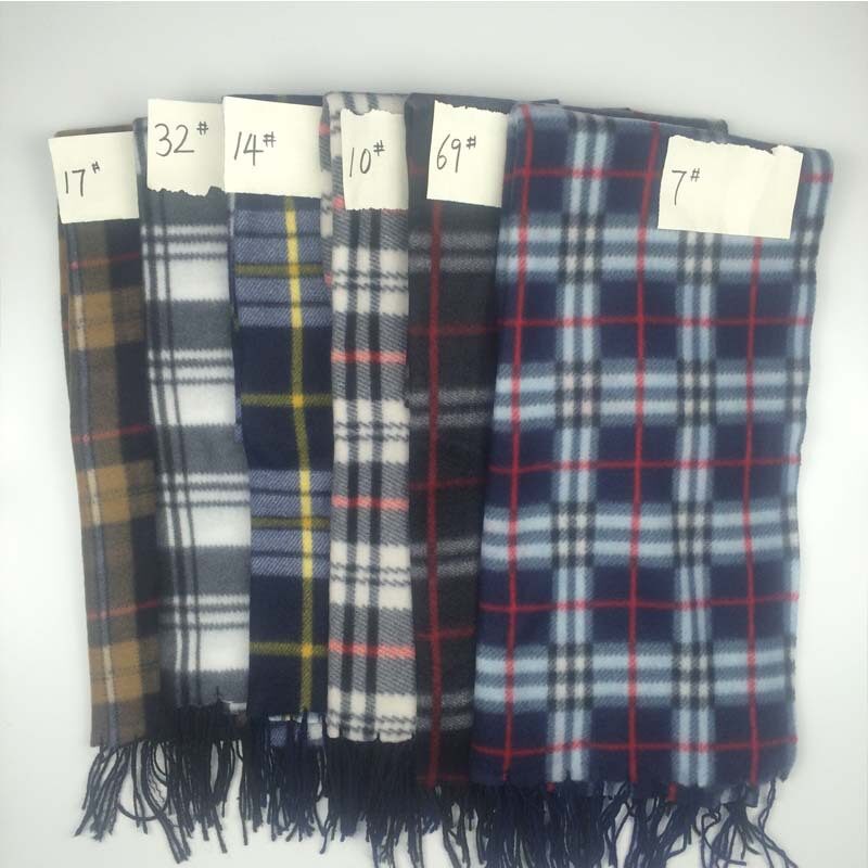 Autumn And Winter Black White Plaid Plus-sized Thickening