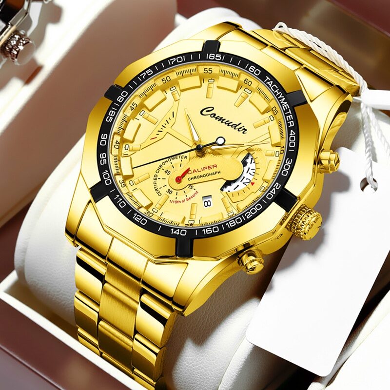 Automatic Movement Watch Men's Calendar Waterproof Luminous Non-mechanical