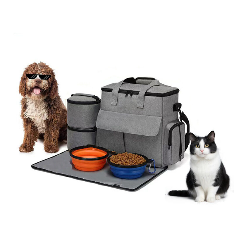 Dog Travel Bag Kit Pet Out Convenient Large-capacity