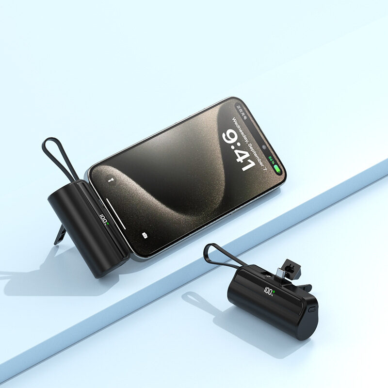 Fast Charge Capsule Power Bank Small Portable Source
