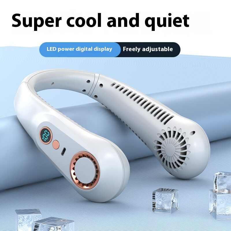Bracket Fan Small Portable Bladeless Cooling Silent Electric