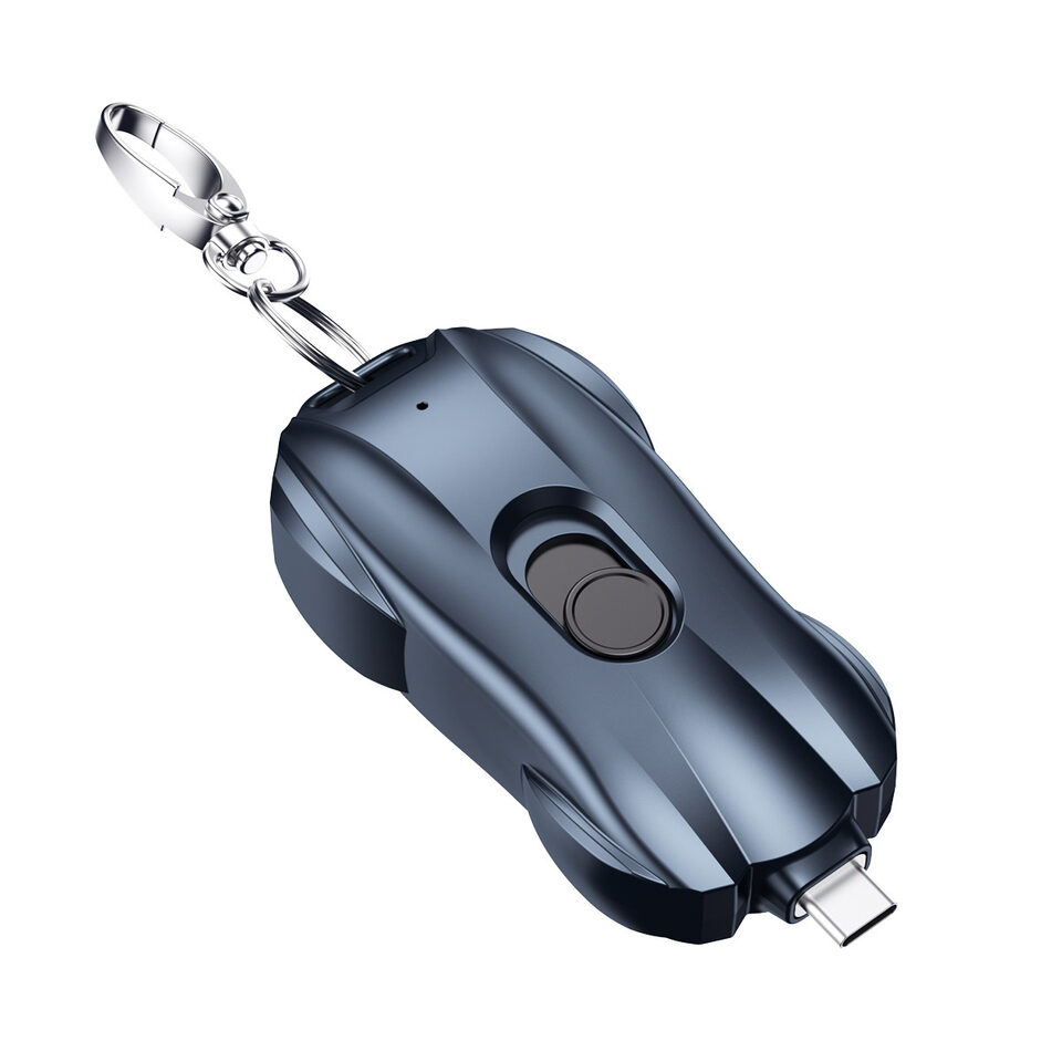New Portable Mini Keychain Emergency Power Bank Wireless