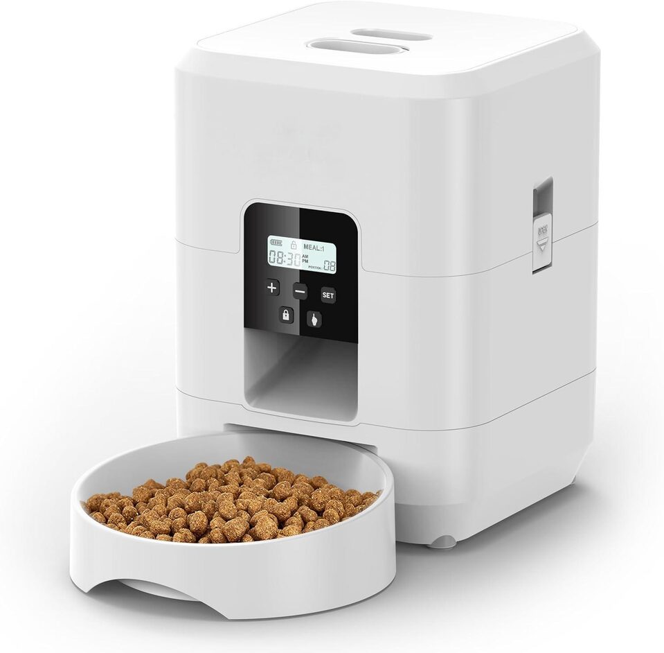Smart Pet Feeder Automatic Timer Feeding for Cats