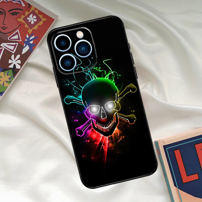 Phone Case Cool Ghost Skull Face