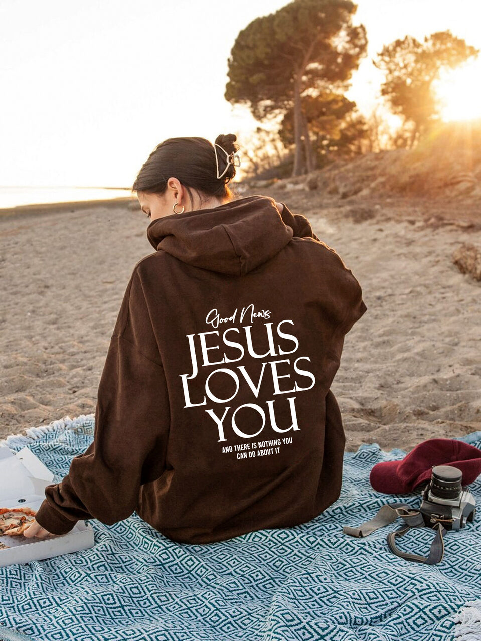 Brushed Hoody Kangaroo Pocket Hoodie Dear Person Behind