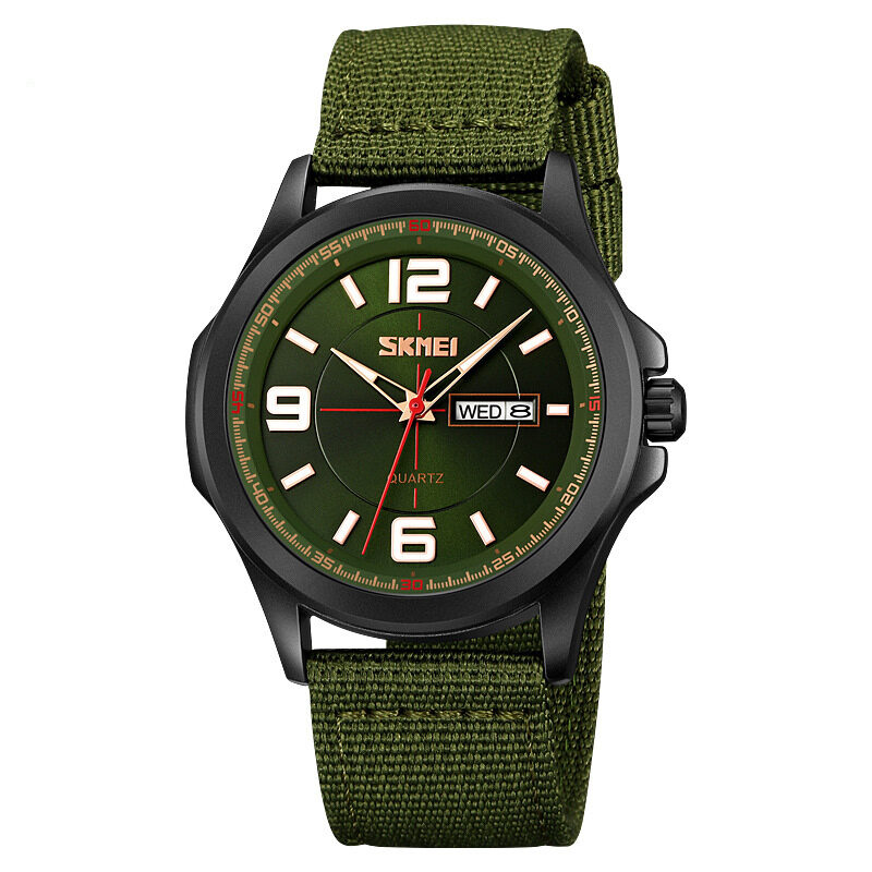 Classic Men's Watch Round Luminous Waterproof Quartz Wrist