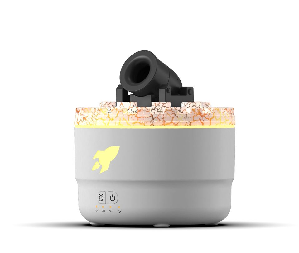 Battery Aroma Diffuser Convenient Home Bedroom Colorful Flame