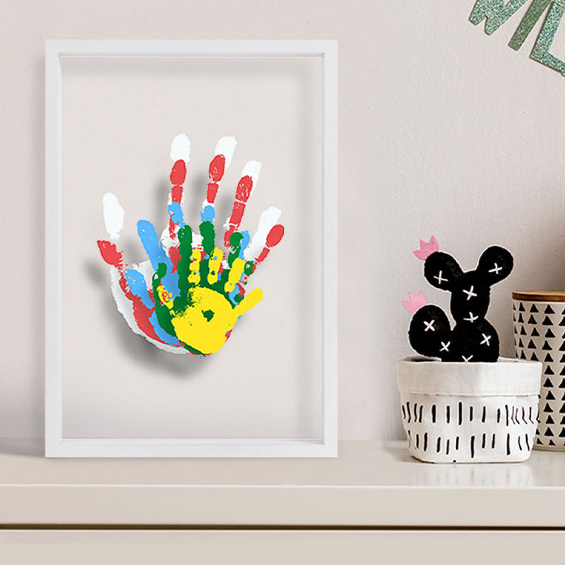 Art Print Souvenir Multi-person Handprint Diy Photo Frame