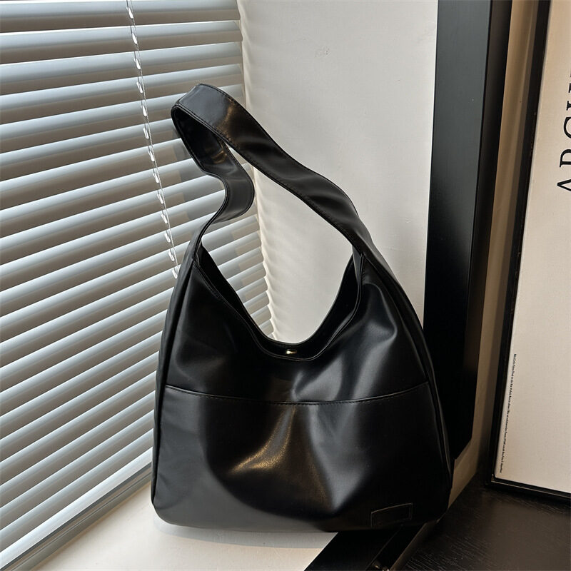 Women Vintage Hobo Bag Casual PU Leather Shoulder