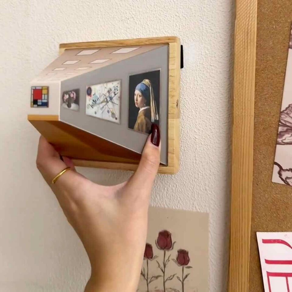 3D Illusion Night Light Gallery Bedside Picture Style