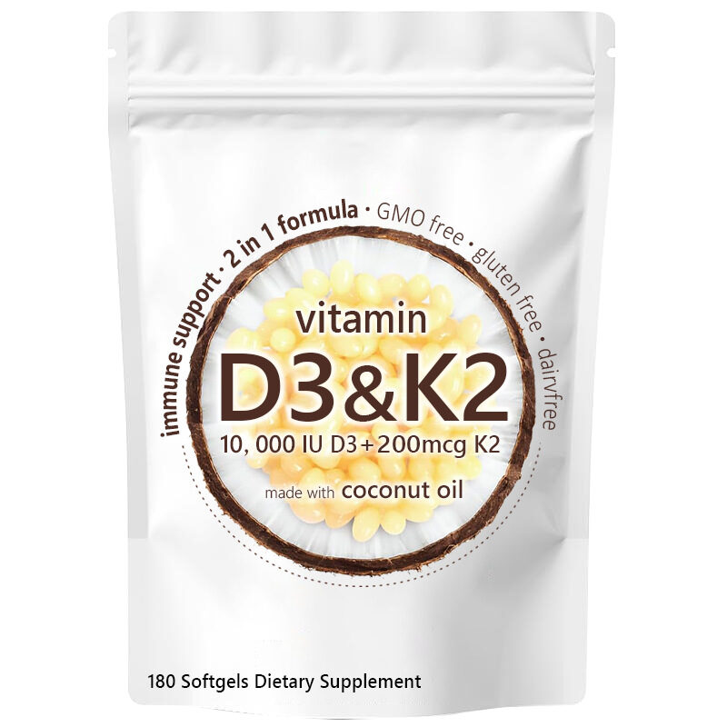 Vitamin D3 K2 Softgels 10