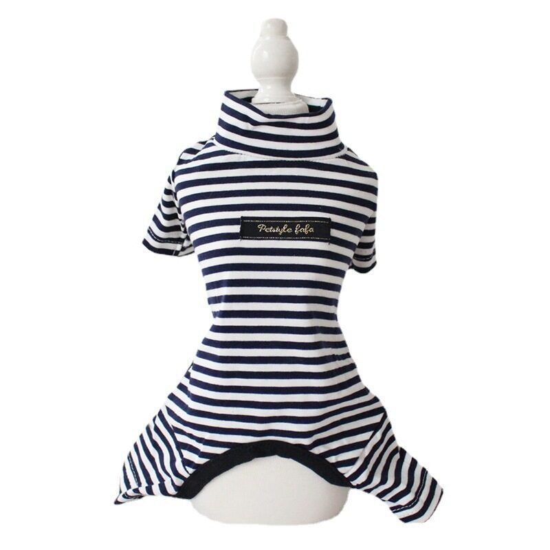 Cotton Eight-color Striped Pet Leggings