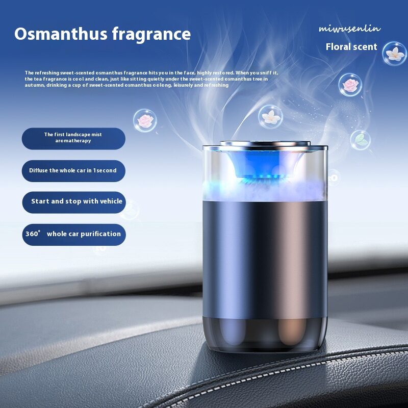 Car Aromatherapy Diffuser Cloud Mist Air Freshener Auto
