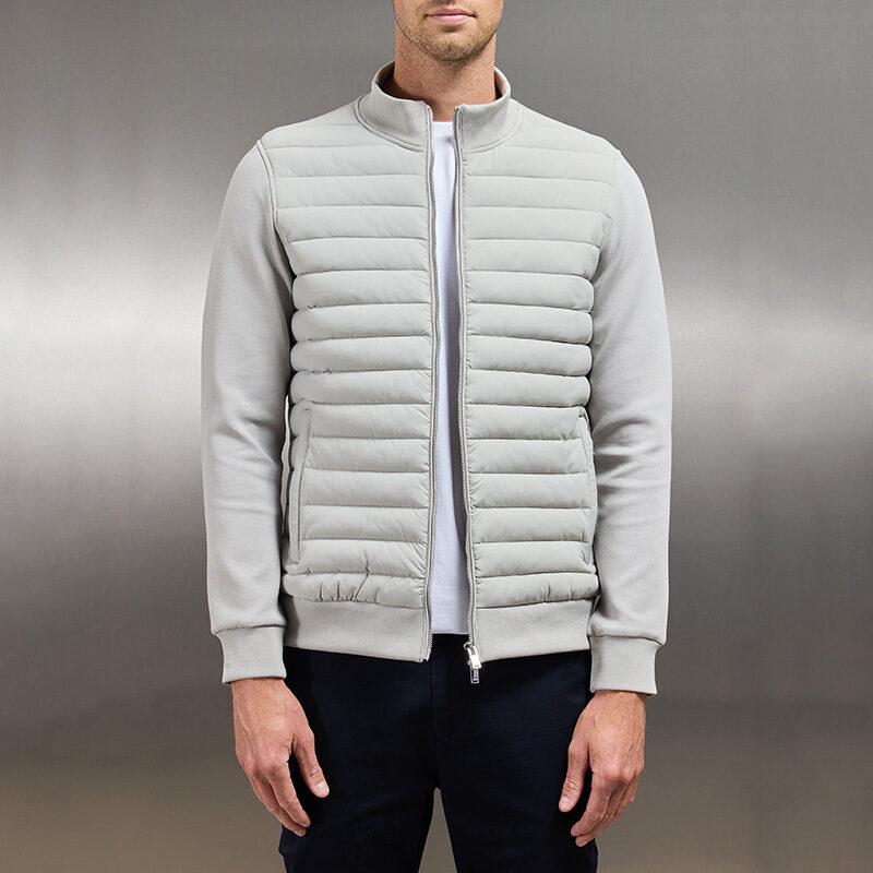 Lightweight Stand Collar Coat For Men Fashion Stitching