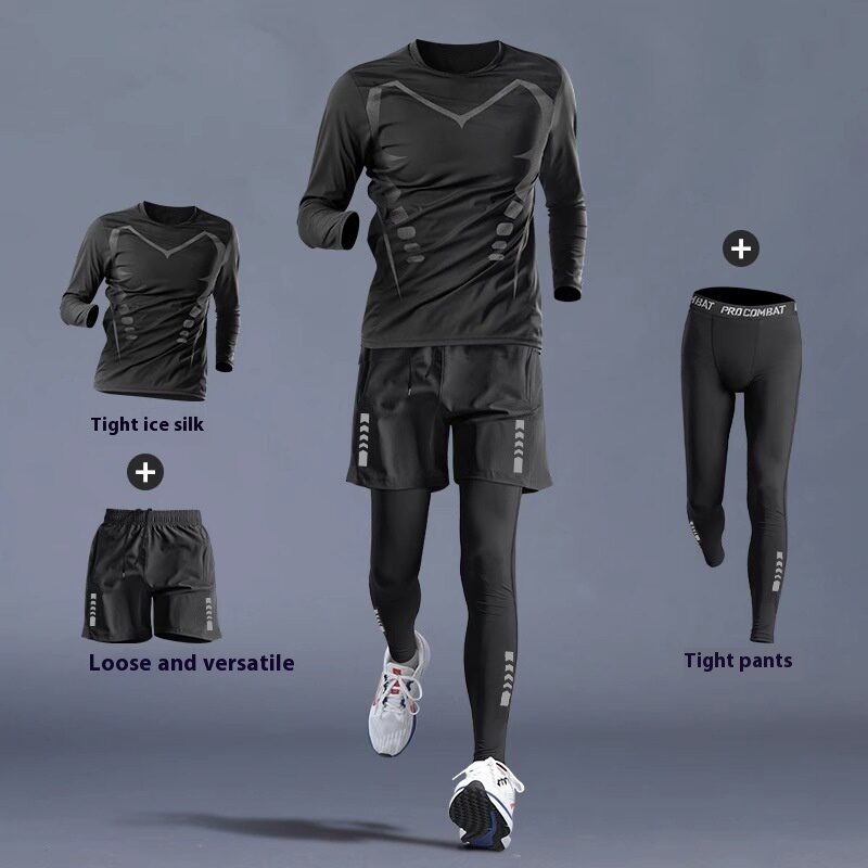 Running Gym Clothes Outdoor Quick-dry Tight Long Sleeve