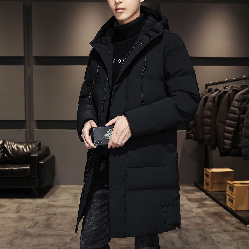 Fashionable And Handsome Thickened Work Clothes Cotton Coat