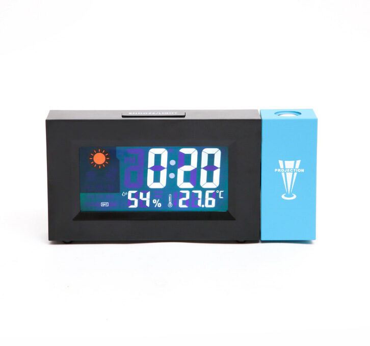 Electronic Color Screen Weather Station Clock Forecast Projection
