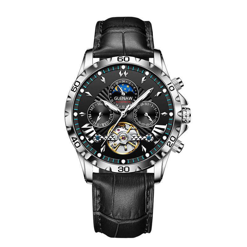 Men's Fashion Hollowed-out Watch Automatic Mechanical