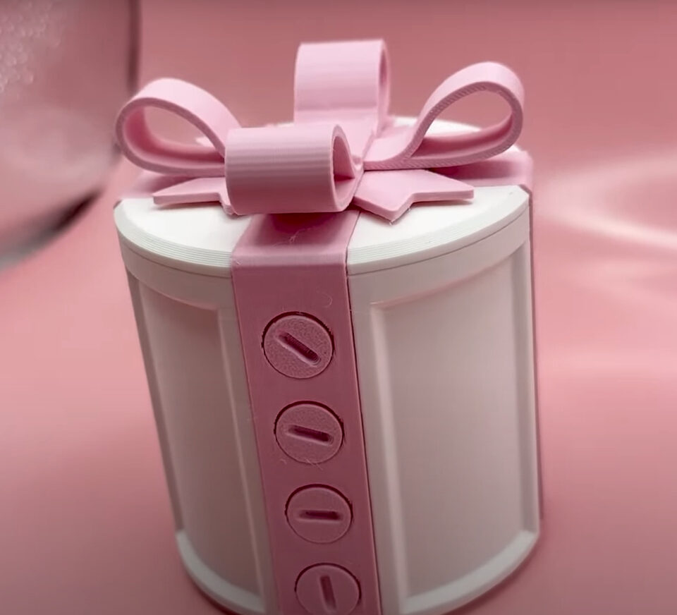 Creative Bowknot Valentine's Day Gift Box Annoying Funny