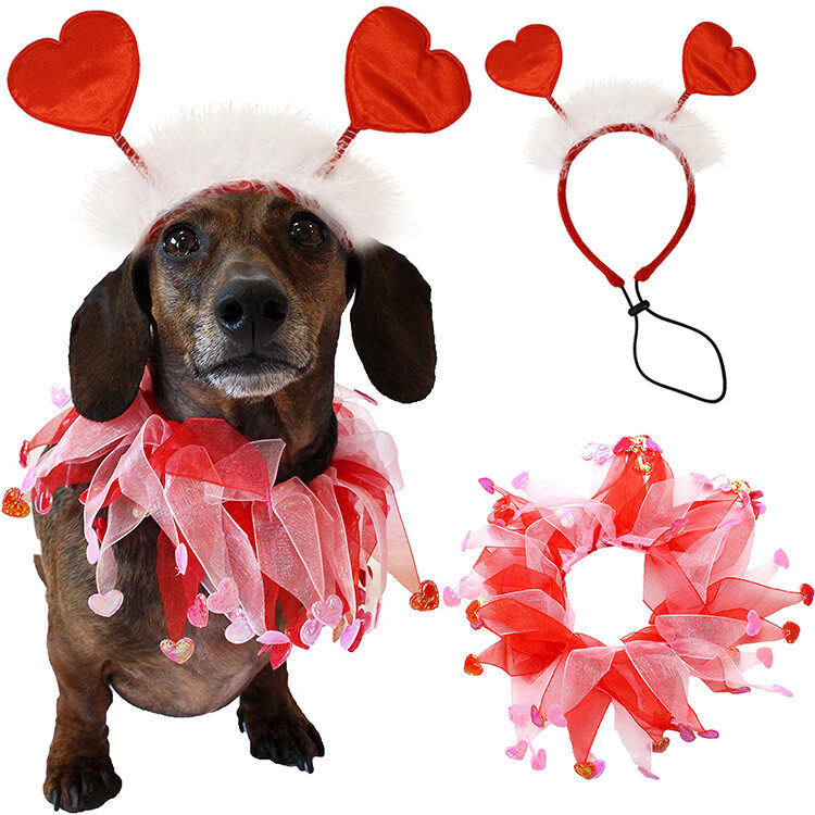 Pets Valentine's Day Decoration Pet Scar Hairband Dog