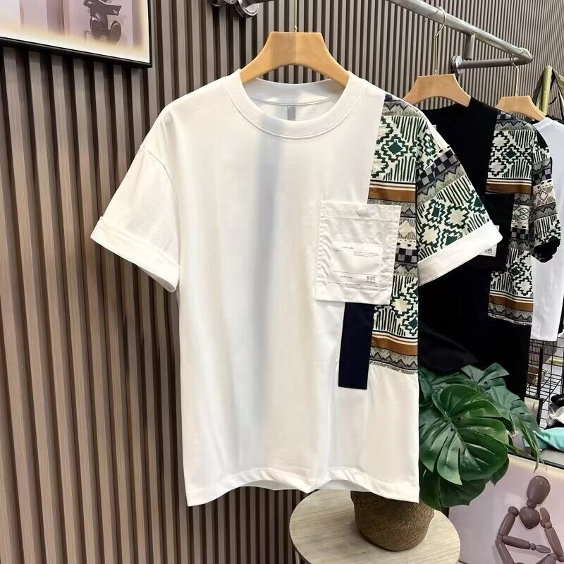 Men's T-shirt Summer New Work Clothes Style Color