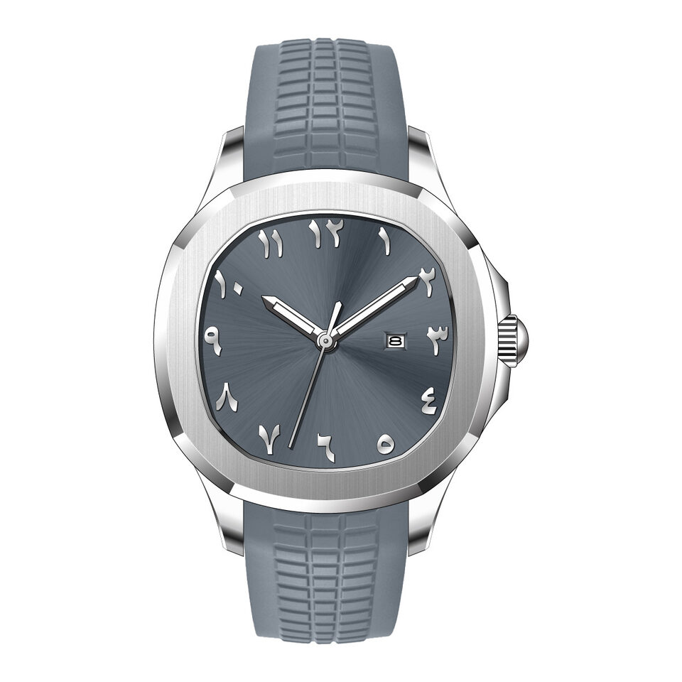 Classic Grenade Silicone Band Waterproof Quartz Watch