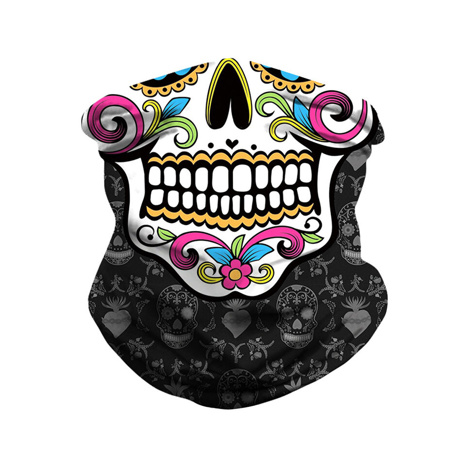 Skull Digital Men And Women Outdoor Mask Sport