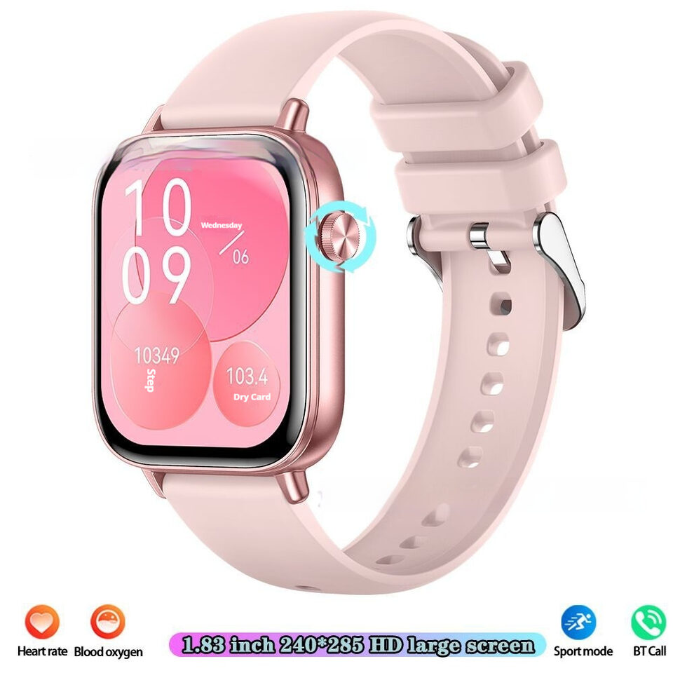 Smart Watch Mobile Pedometer Heart Rate Monitoring Bluetooth