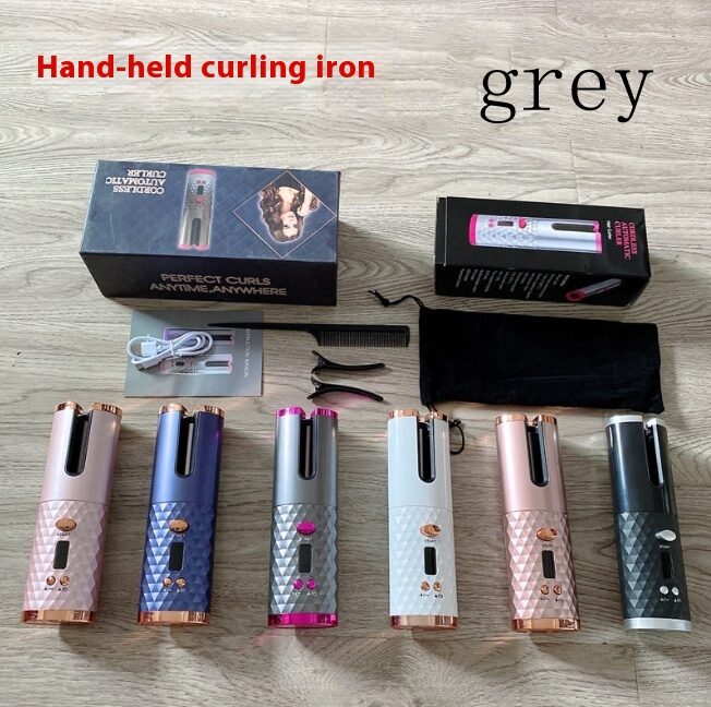 Wireless Hair Curler Portable Usb Charging Automatic