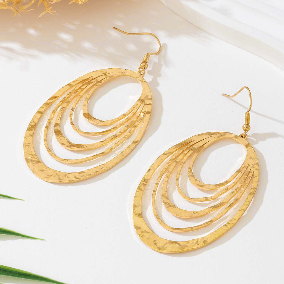 European And American Fashion Elegant 3 Layer Hollow