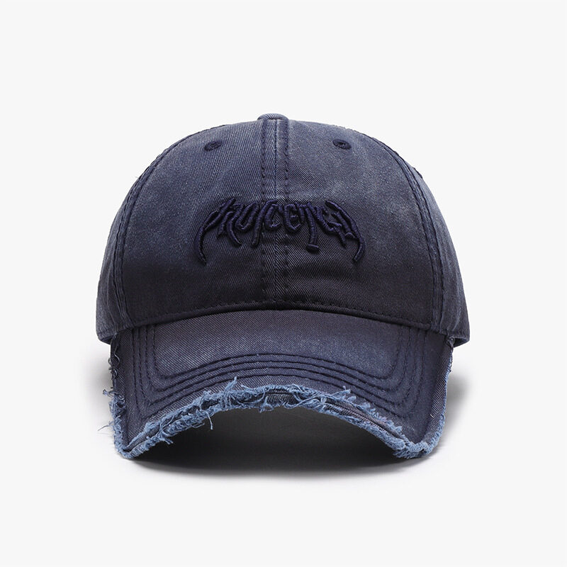 Letter Three-dimensional Embroidery Soft Top Burr Men's Baseball