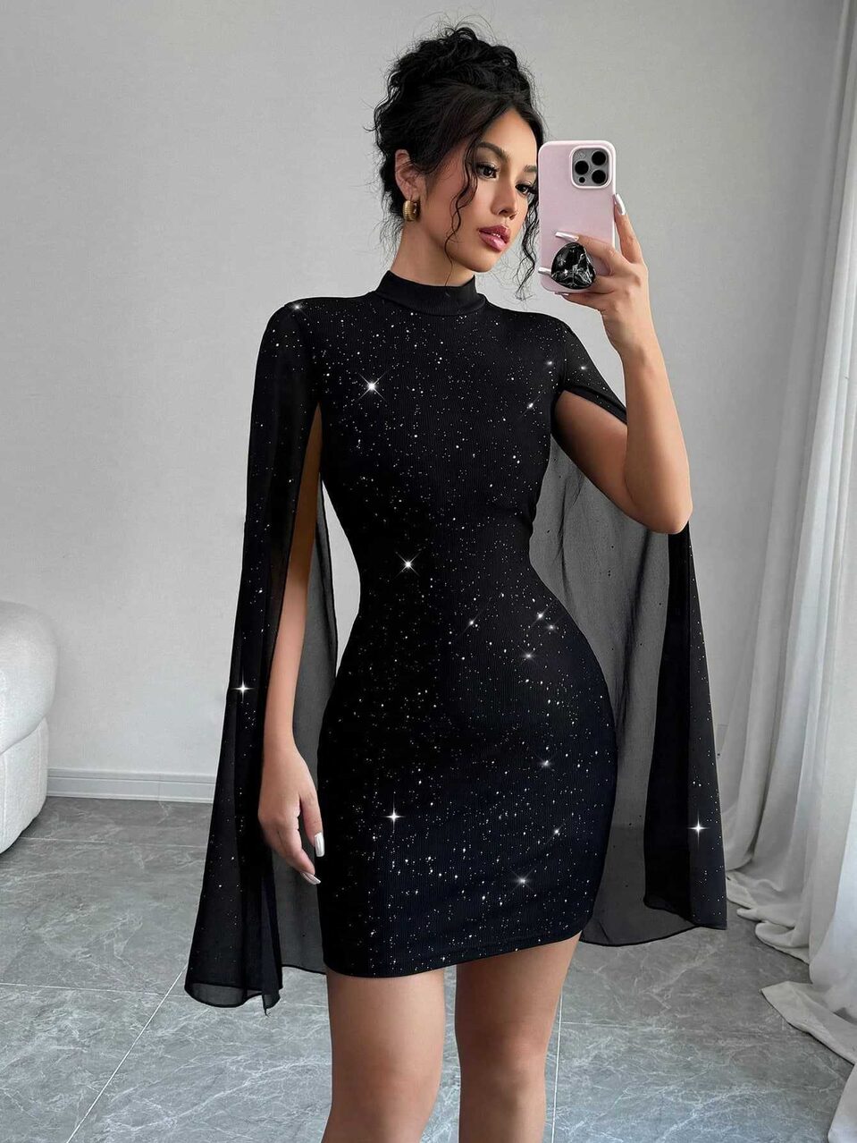 Women's Sexy Elegant Evening Party Dresses Round Neck