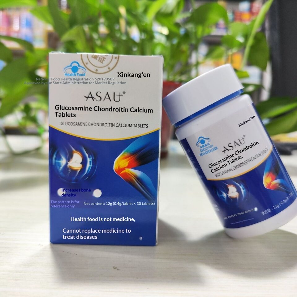 Glucosamine Chondroitin Calcium Tablets Increase Bone Density Health