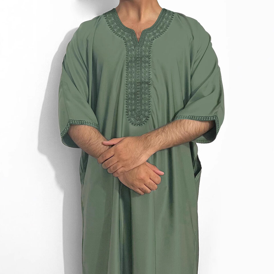 Ethnic Men's Clothing Middle East Muslim Loose Robe