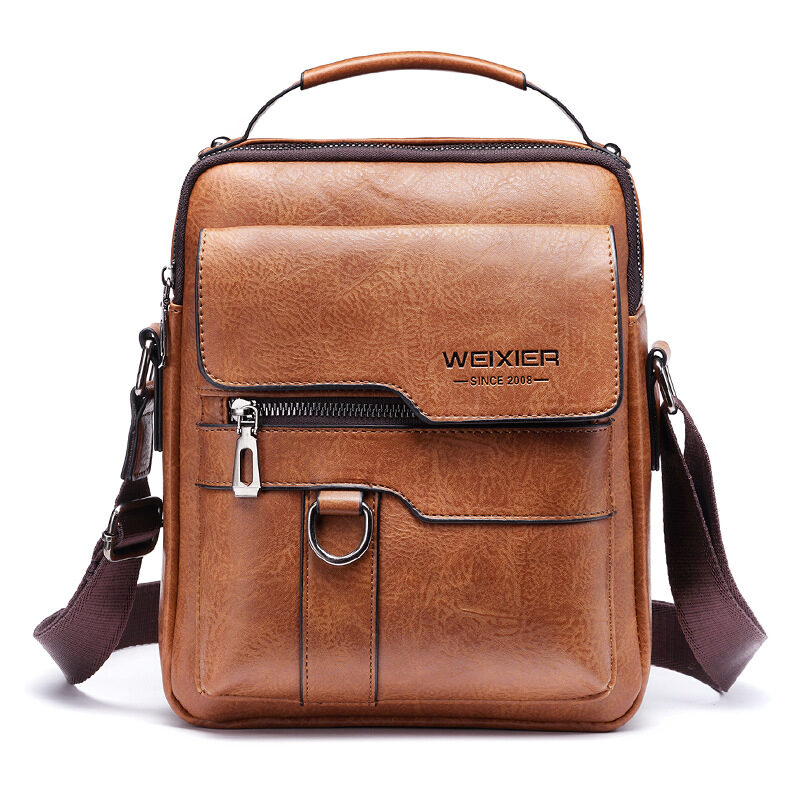 Popular Men's Messenger Bag One Shoulder Retro Business