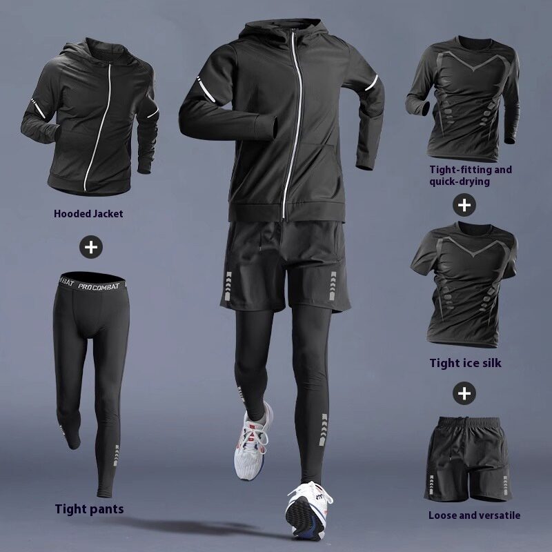 Running Gym Clothes Outdoor Quick-dry Tight Long Sleeve