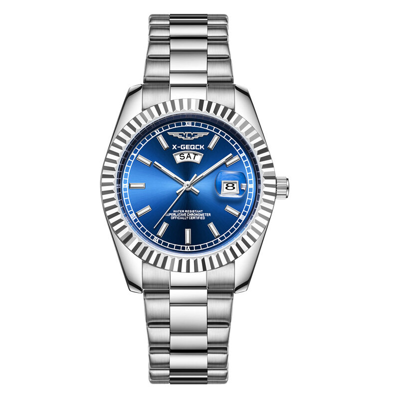 Ultra-thin Men's Watch Waterproof Luminous Quartz