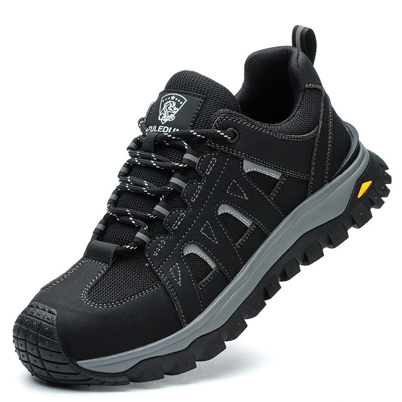 Men's Deodorant Toe Cap Lightweight Protective Footwear