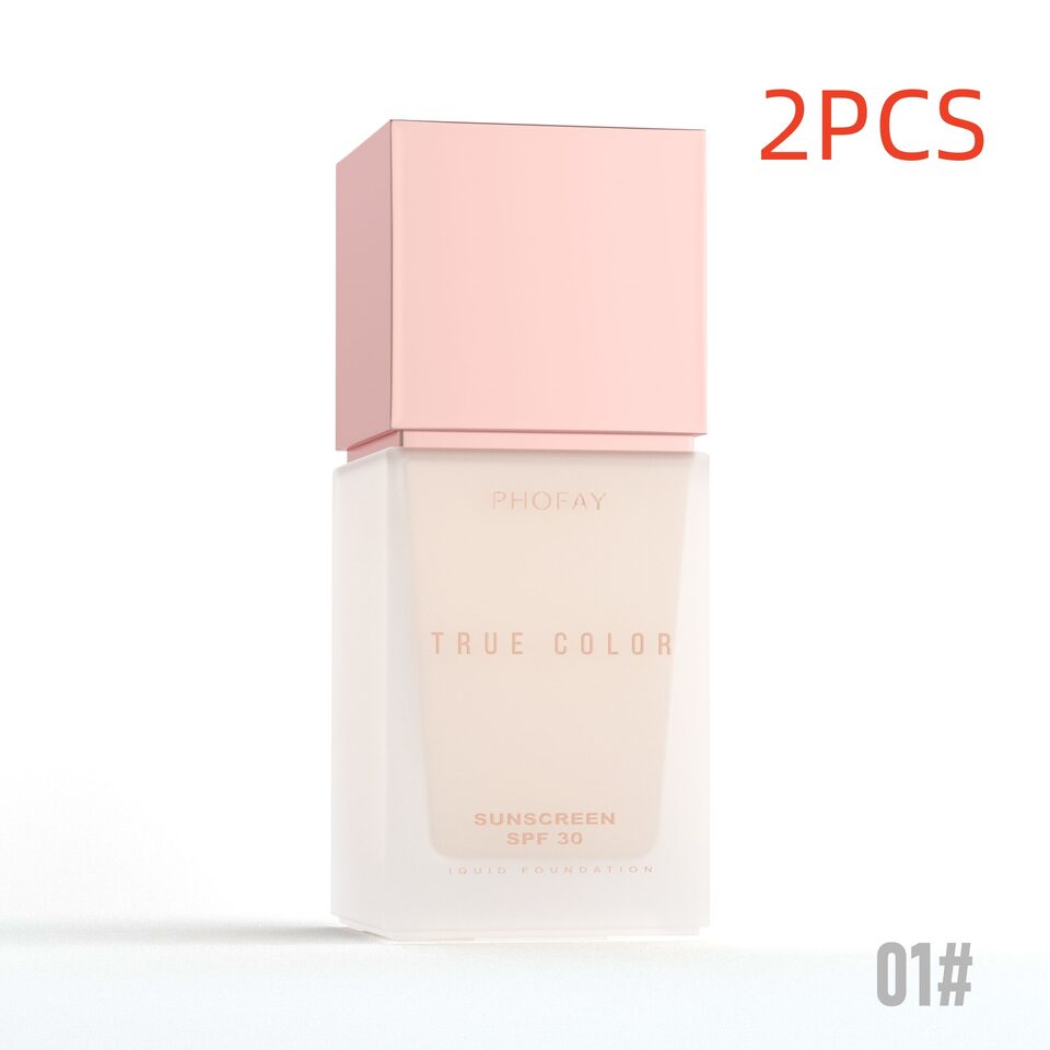 Matte Sunscreen Liquid Foundation Spf 30