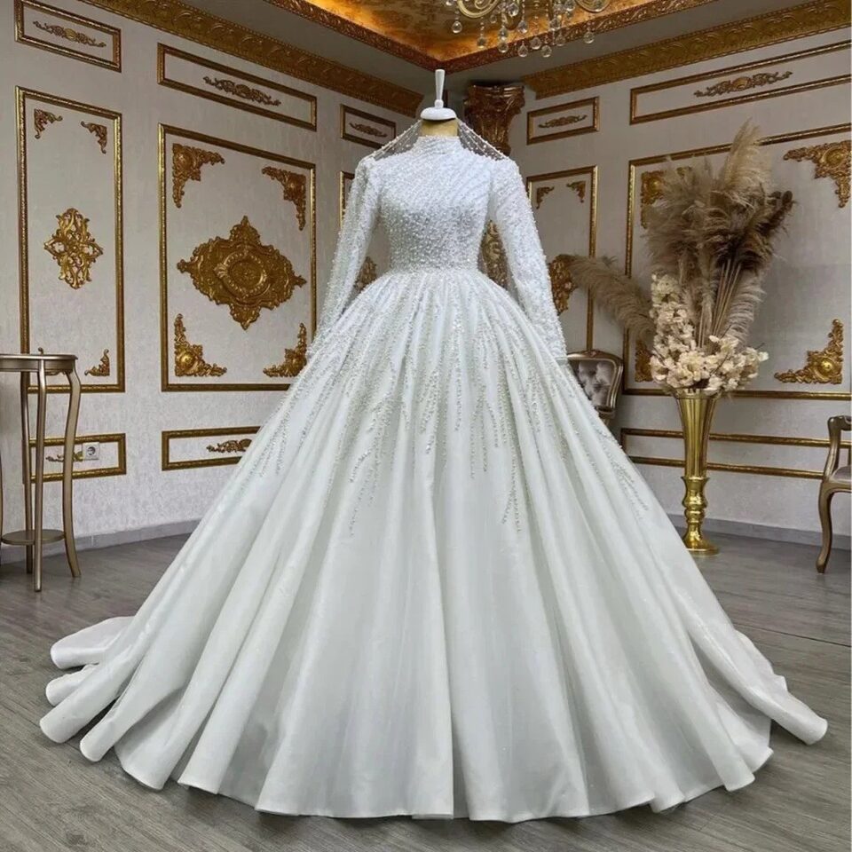 Bride Owner Wedding Dress Trailing Pettiskirt