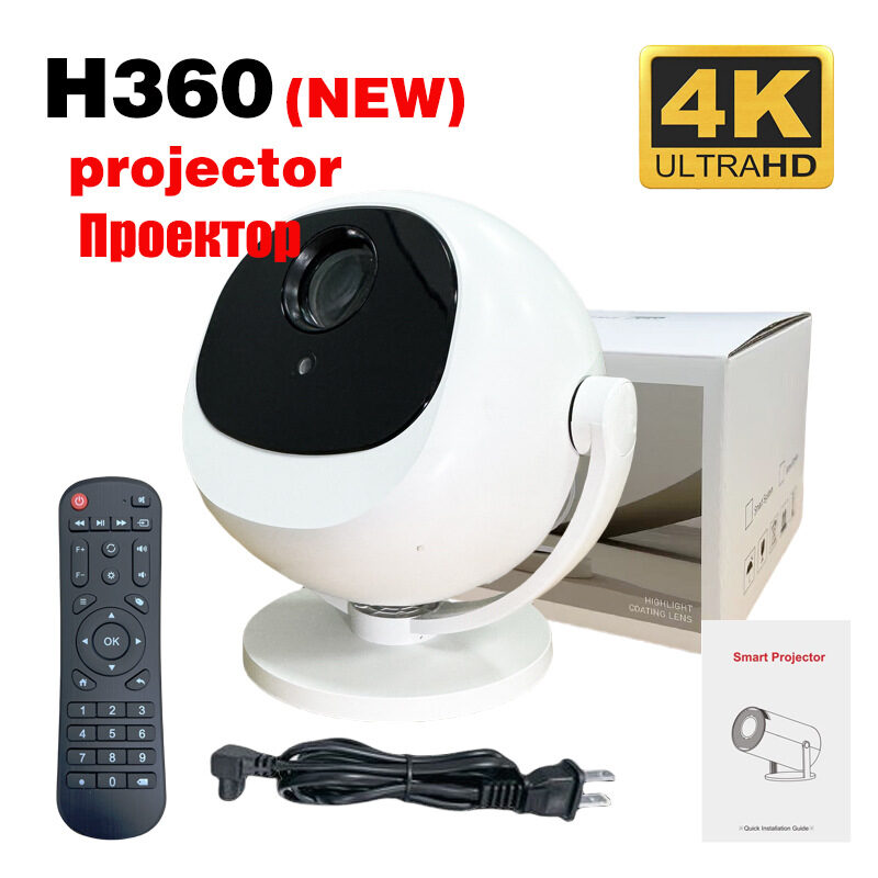 Smart Projector Android 11 Electric Focus Bluetooth 5G